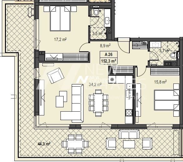Продава 3-СТАЕН, гр. София, Бояна, снимка 2 - Апартаменти - 54983635