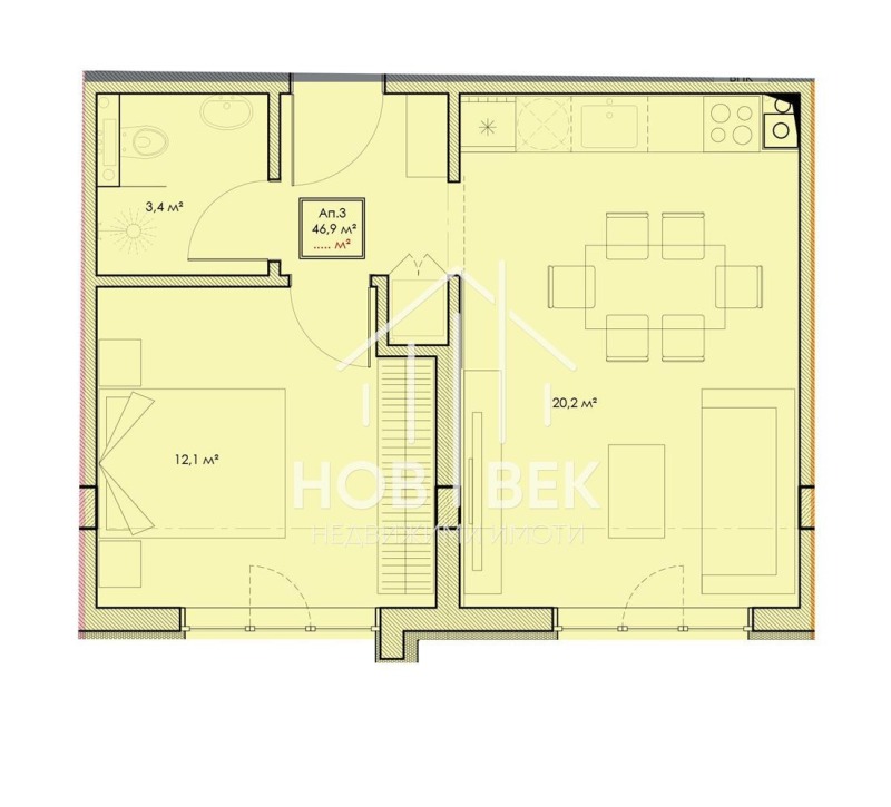 Продава 2-СТАЕН, гр. Варна, Владислав Варненчик 1, снимка 4 - Апартаменти - 53453563