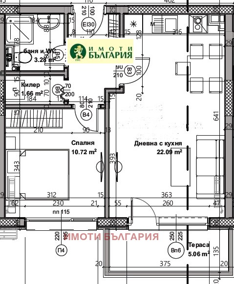 Продава  2-стаен град Варна , Младост 1 , 71 кв.м | 61625242