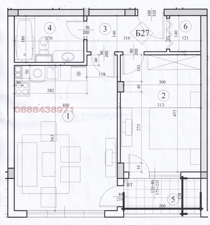Продава 2-СТАЕН, гр. София, Гоце Делчев