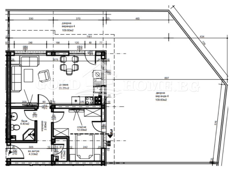 Продава 2-СТАЕН, гр. Пловдив, Остромила, снимка 4 - Апартаменти - 55199888