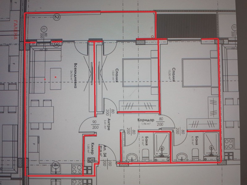 À venda  2 quartos Plovdiv , Hristo Smirnenski , 105 m² | 29438368 - imagem [2]