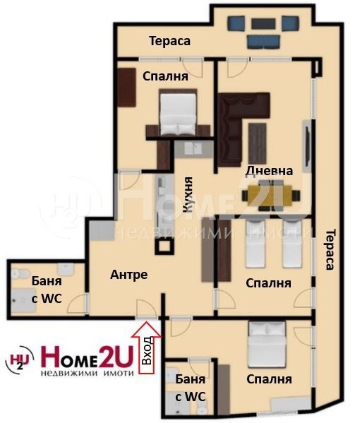 Продава 4-СТАЕН, гр. Бургас, Сарафово, снимка 14 - Апартаменти - 52246544