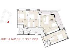 4-стаен град Перник, Изток 1