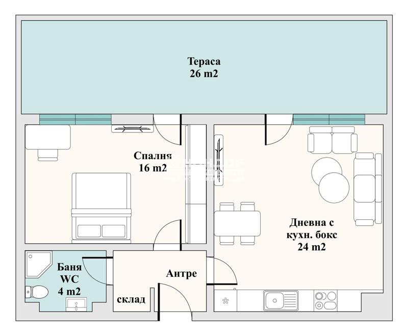 Na prodej  1 ložnice Plovdiv , Vastaničeski , 98 m2 | 52394488 - obraz [5]