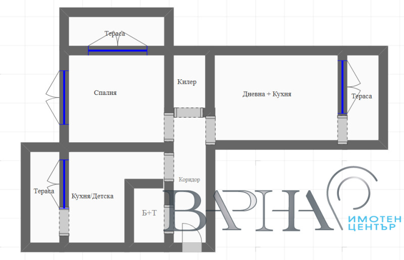 Продава  2-стаен град Варна , Чайка , 70 кв.м | 51014419 - изображение [10]