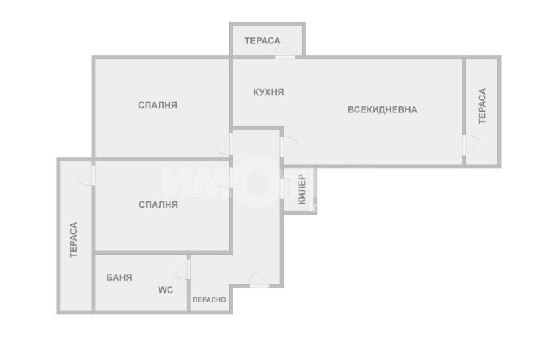 Продава 3-СТАЕН, гр. Варна, Окръжна болница-Генерали, снимка 5 - Aпартаменти - 49475762