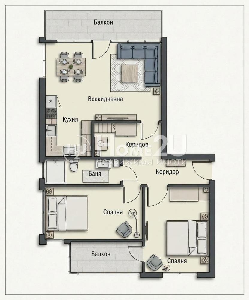 Продава 3-СТАЕН, гр. Варна, Бриз, снимка 14 - Апартаменти - 54845670