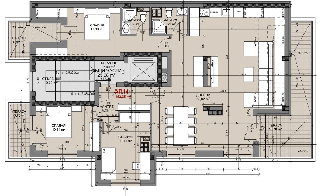 Продава 4-СТАЕН, гр. София, Овча купел, снимка 2 - Апартаменти - 54256219