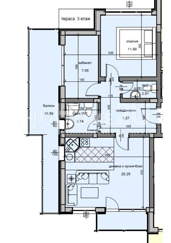 À vendre  2 chambres Varna , Izgrev , 98 m² | 52600667 - image [13]