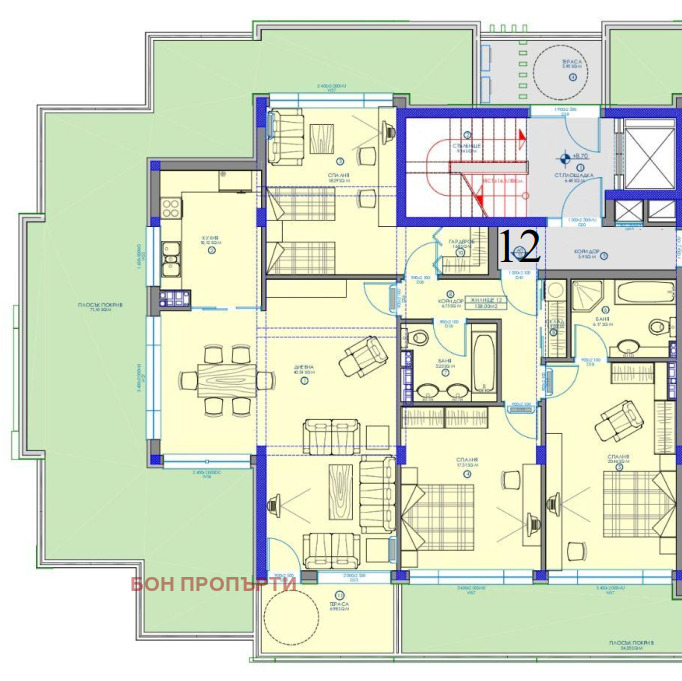 Продава 4-СТАЕН, гр. София, Манастирски ливади, снимка 6 - Апартаменти - 53229529