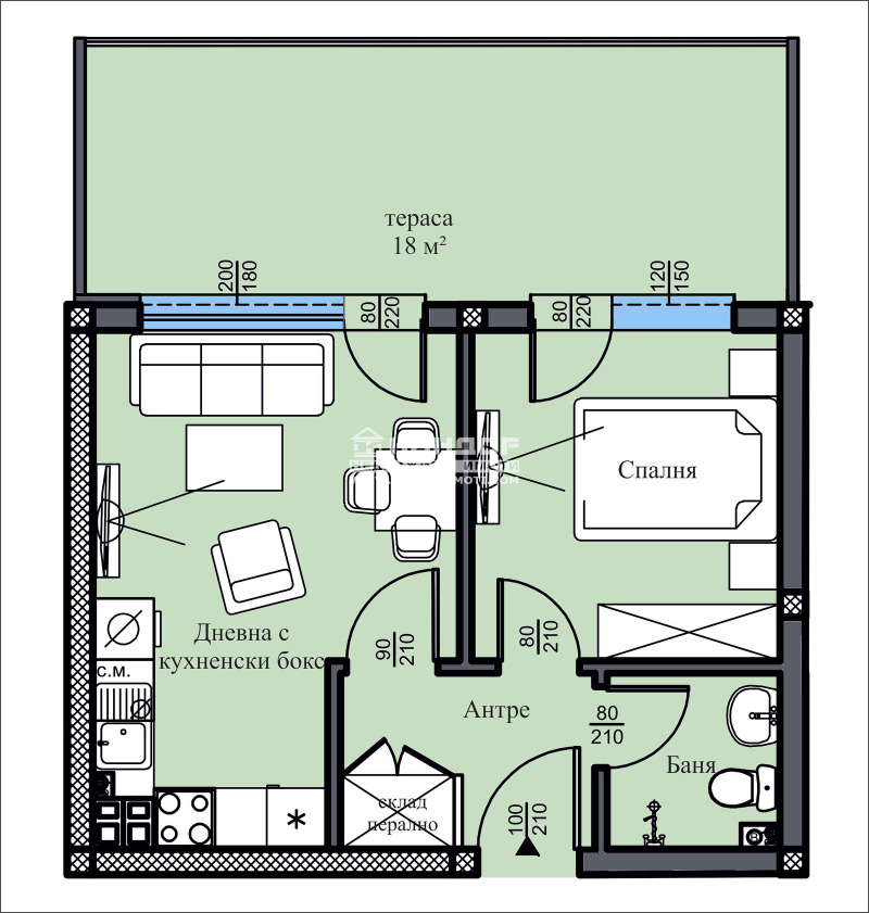 Продава 2-СТАЕН, гр. Пловдив, Въстанически, снимка 3 - Aпартаменти - 49092538