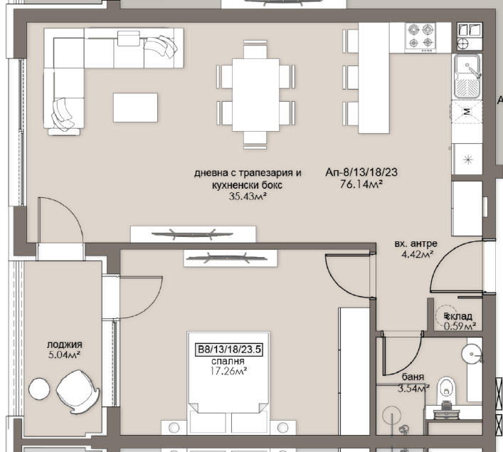 Zu verkaufen  1 Schlafzimmer Sofia , Ljulin 5 , 88 qm | 34021349