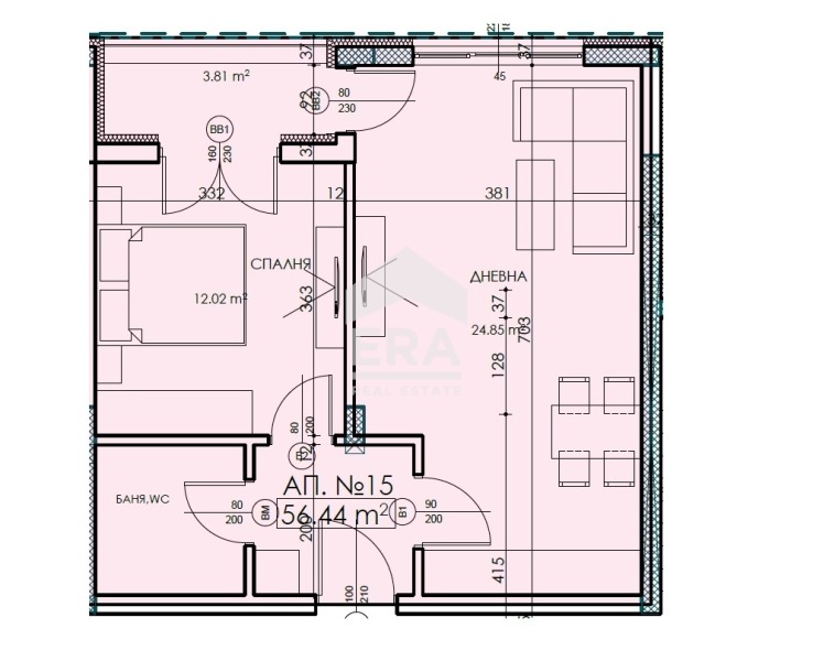 Продава 2-СТАЕН, гр. София, Витоша, снимка 9 - Апартаменти - 53435967
