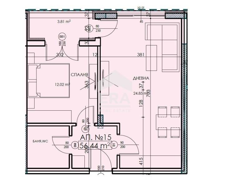 Продава 2-СТАЕН, гр. София, Витоша, снимка 2 - Апартаменти - 53435967