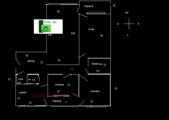 Продава  4-стаен град София , Дружба 2 , 107 кв.м | 11803533 - изображение [2]