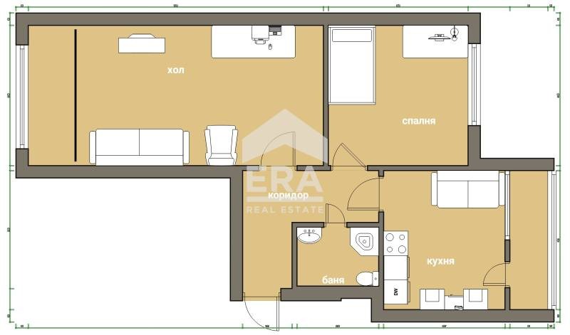 Na sprzedaż  1 sypialnia Silistra , Centar , 64 mkw | 90500684 - obraz [6]