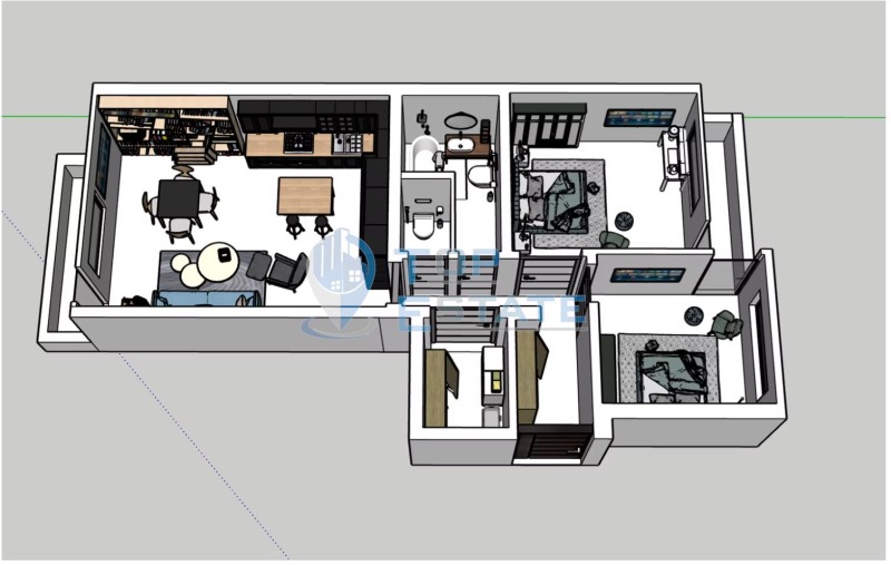 Продава 3-СТАЕН, гр. Велико Търново, Бузлуджа