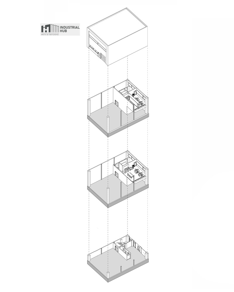 Продава СКЛАД, гр. Пловдив, Индустриална зона - Марица, снимка 3 - Складове - 53379165