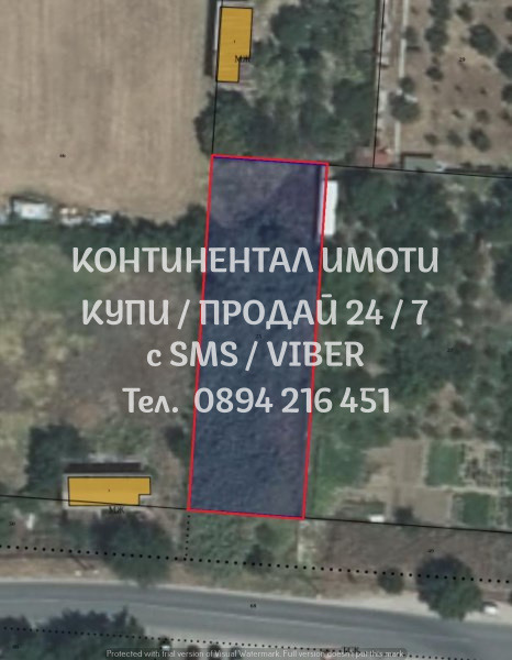 Продава ПАРЦЕЛ, с. Ръжево, област Пловдив, снимка 1 - Парцели - 48107419