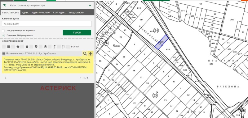 Продава  Земеделска земя област София , с. Храбърско , 3 дка | 35312559 - изображение [9]