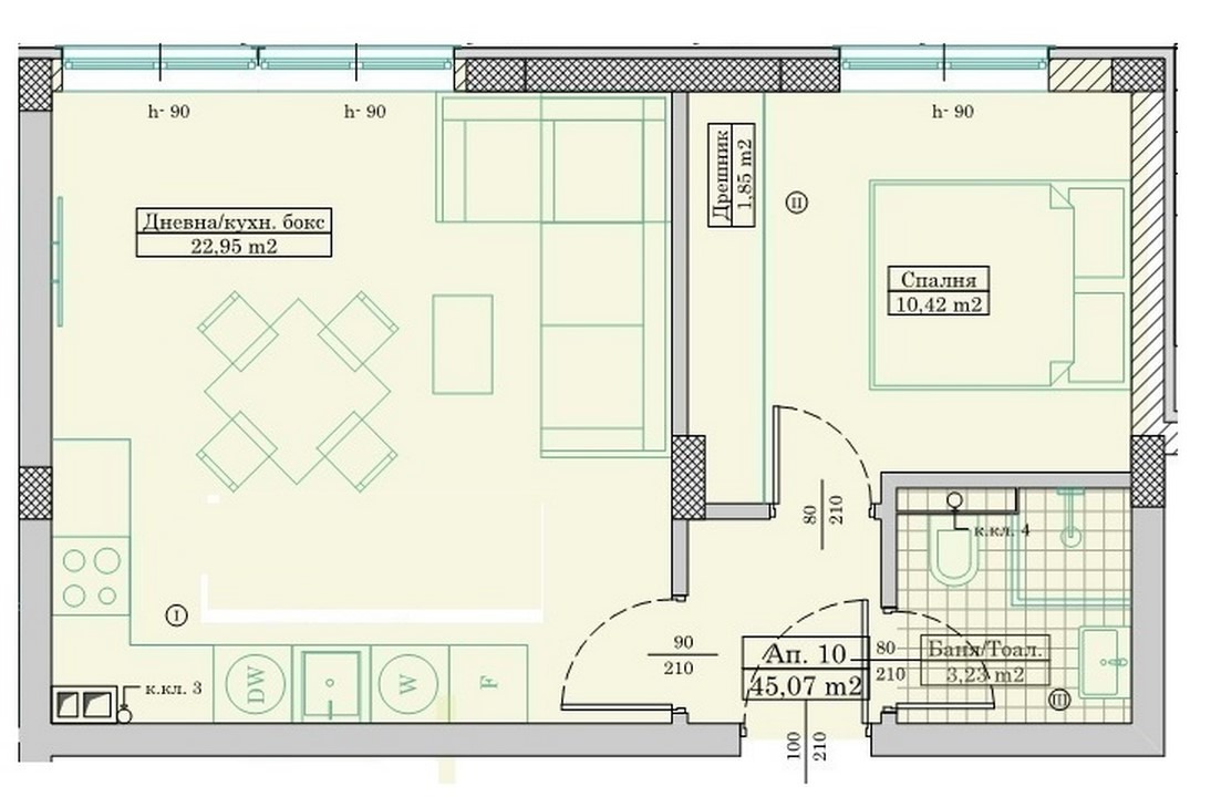 Продава 2-СТАЕН, гр. Варна, Възраждане 3, снимка 2 - Апартаменти - 53083024