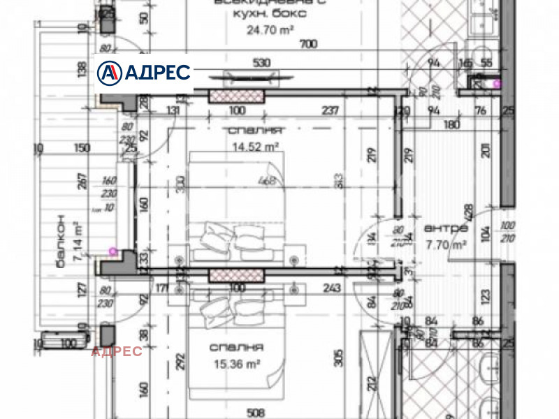 Продава 3-СТАЕН, гр. Варна, Младост 1