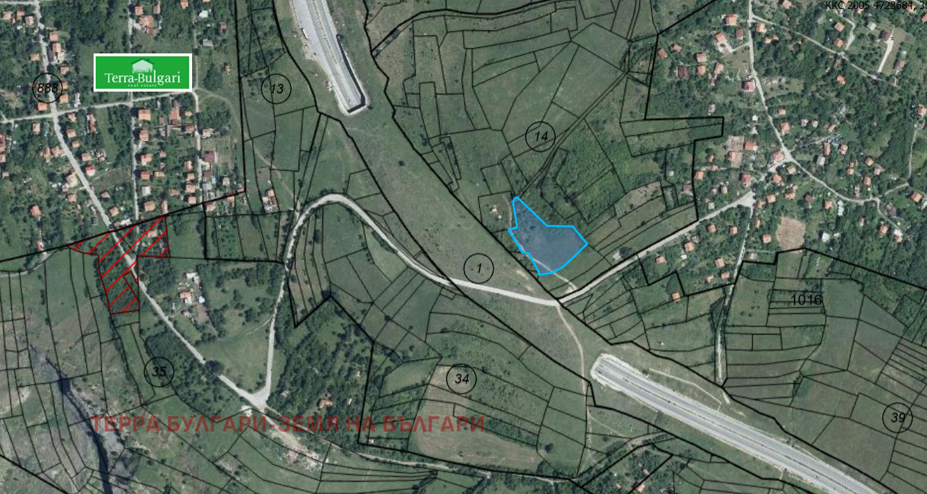 Продава ПАРЦЕЛ, с. Големо Бучино, област Перник, снимка 4 - Парцели - 54347867