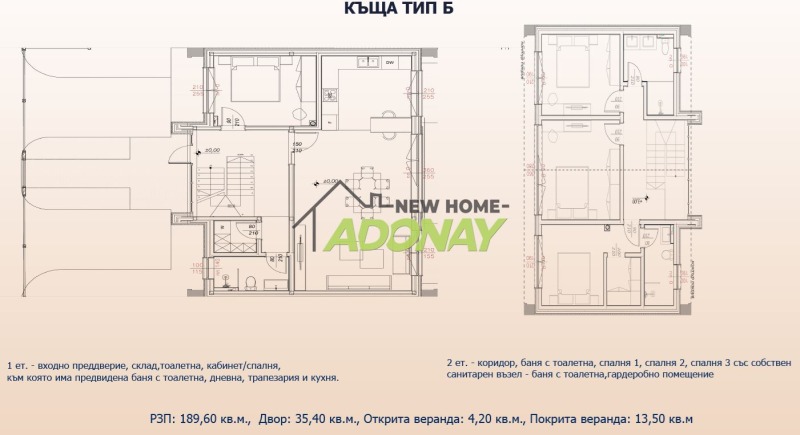 De vânzare  Casa regiunea Plovdiv , Marcovo , 207 mp | 77817756 - imagine [6]