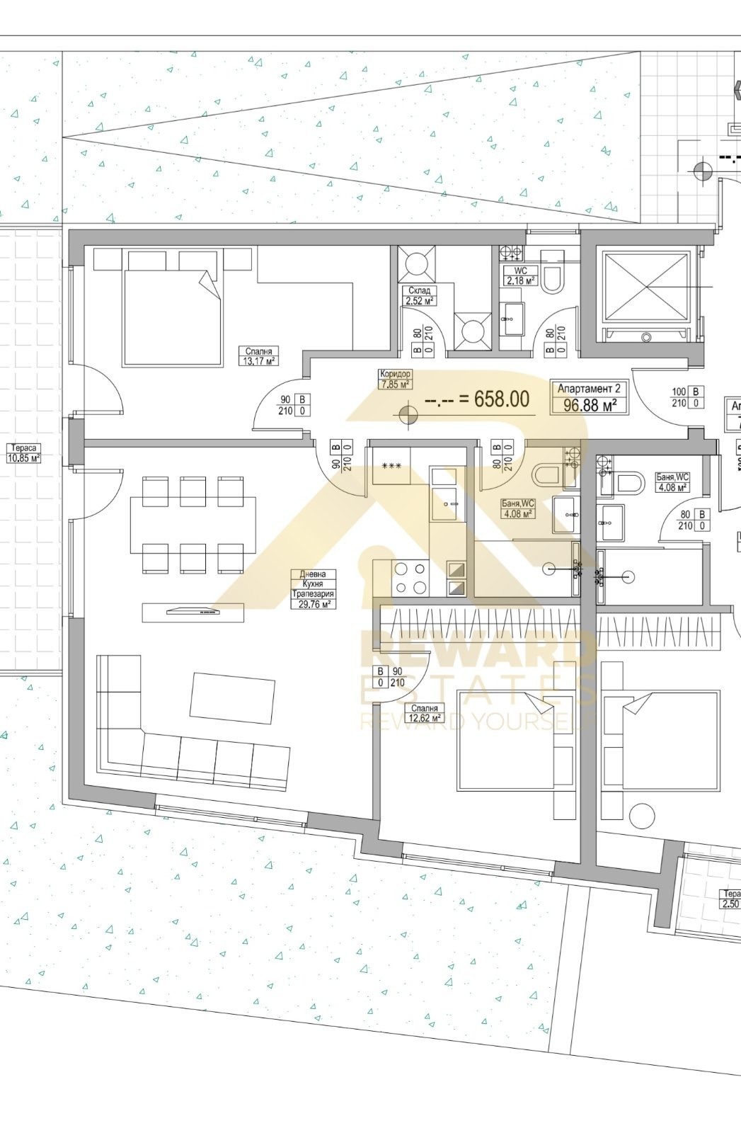 Продава 3-СТАЕН, гр. София, Карпузица, снимка 7 - Апартаменти - 53708680