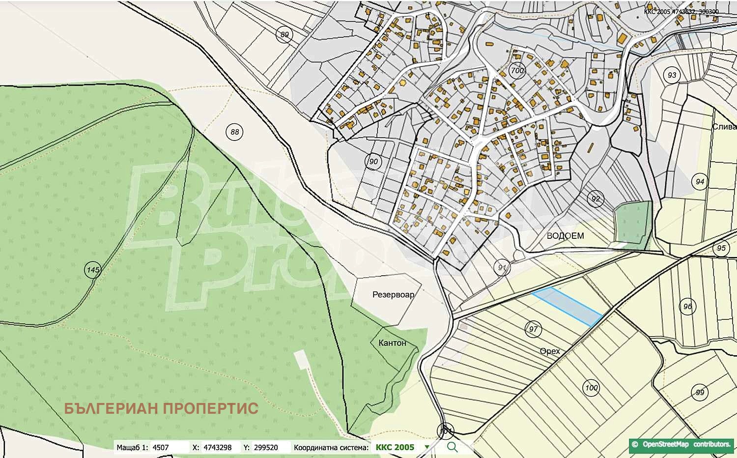 Продава ПАРЦЕЛ, с. Храбърско, област София област, снимка 2 - Парцели - 49839285
