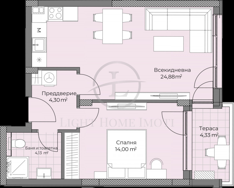 Na prodej  1 ložnice Plovdiv , Ostromila , 70 m2 | 88967817 - obraz [8]