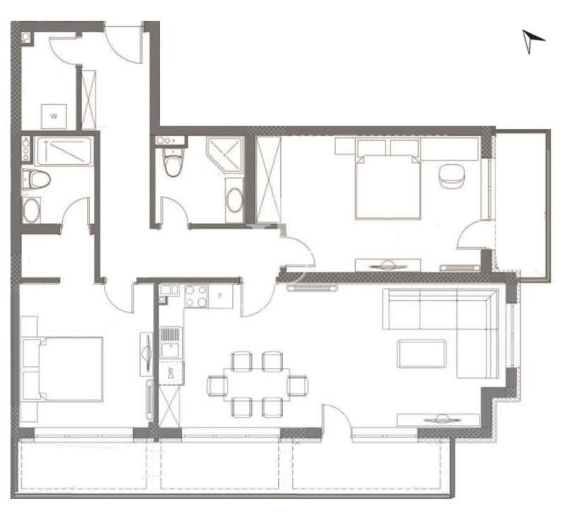 Продава 3-СТАЕН, гр. София, Кръстова вада, снимка 10 - Aпартаменти - 47976102