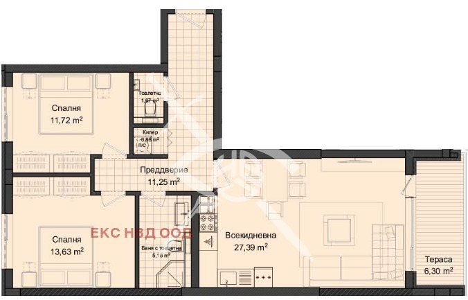 Zu verkaufen  2 Schlafzimmer Plowdiw , Karschijaka , 112 qm | 27136384