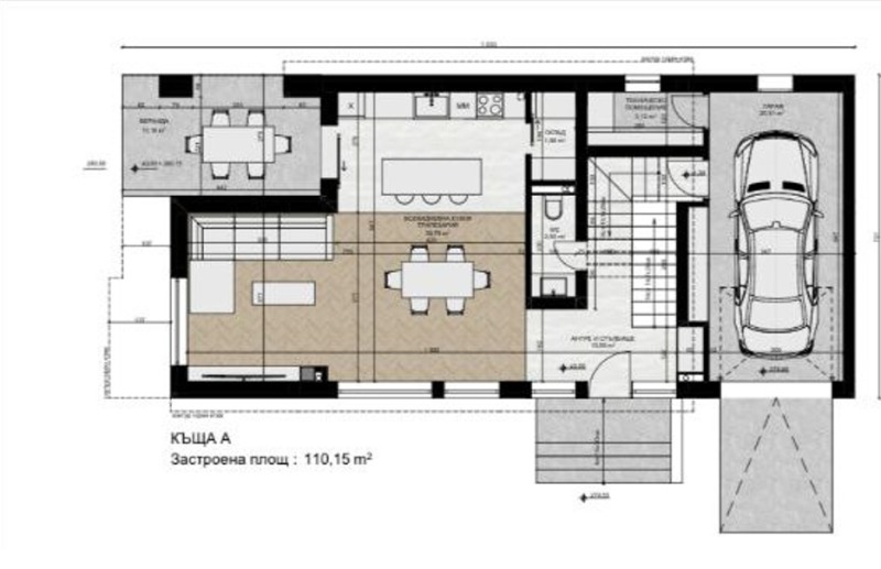 Продава КЪЩА, с. Марково, област Пловдив, снимка 5 - Къщи - 53107229
