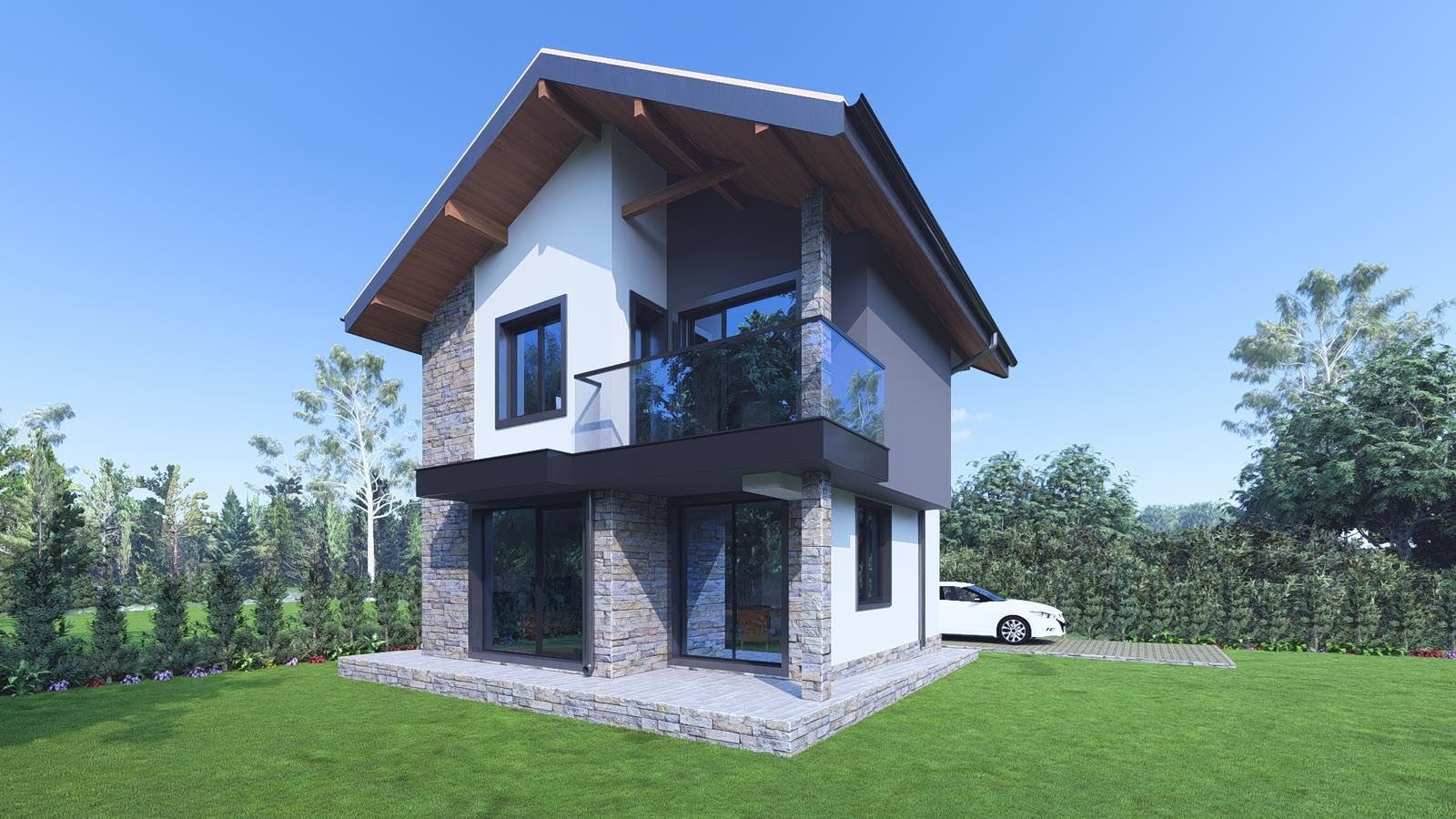 Продава КЪЩА, с. Пановци, област София област, снимка 3 - Къщи - 55377988