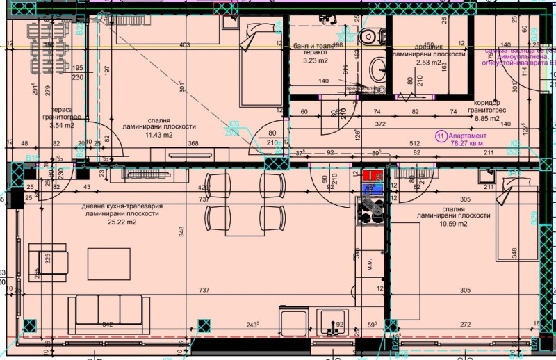 Til salgs  2 soverom Varna , Asparuhovo , 88 kvm | 33708341 - bilde [2]