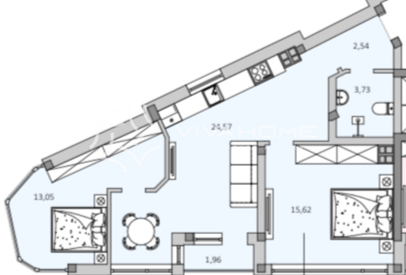 De vânzare  2 dormitoare Varna , Briz , 83 mp | 48119028 - imagine [2]
