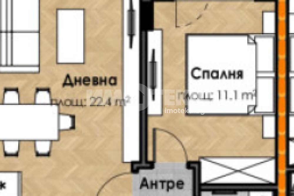 Продава 2-СТАЕН, гр. София, Малинова долина
