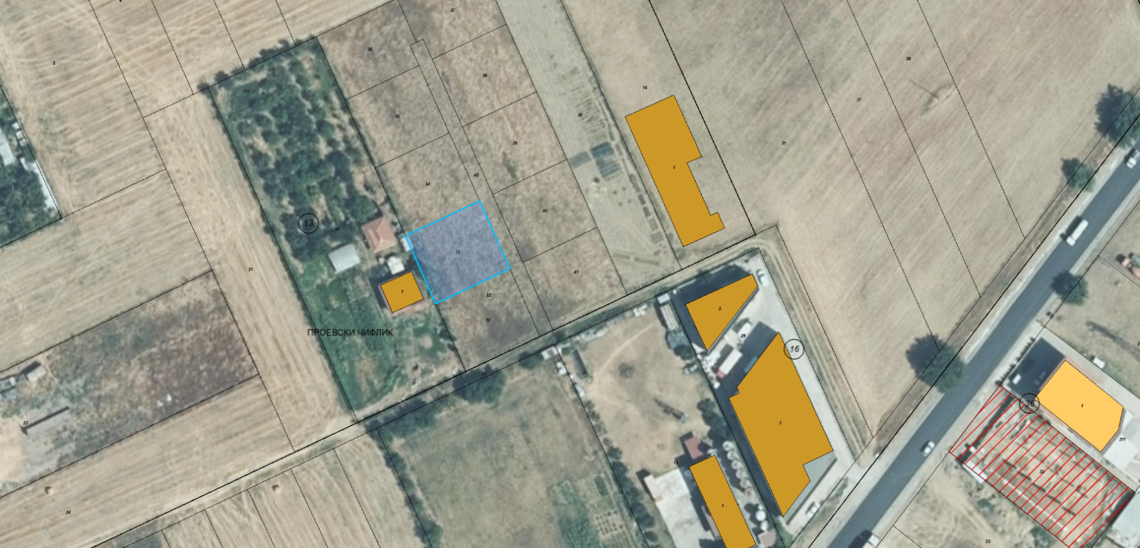 Продава ПАРЦЕЛ, гр. Благоевград, Първа промишлена зона, снимка 2 - Парцели - 53874046