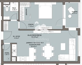 1 dormitorio Lyulin 5, Sofia 3