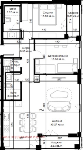 2 quartos Ovtcha kupel 2, Sofia 3