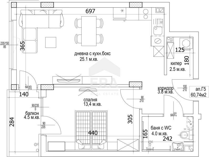 Продава 2-СТАЕН, гр. Варна, Кайсиева градина, снимка 6 - Апартаменти - 53946537