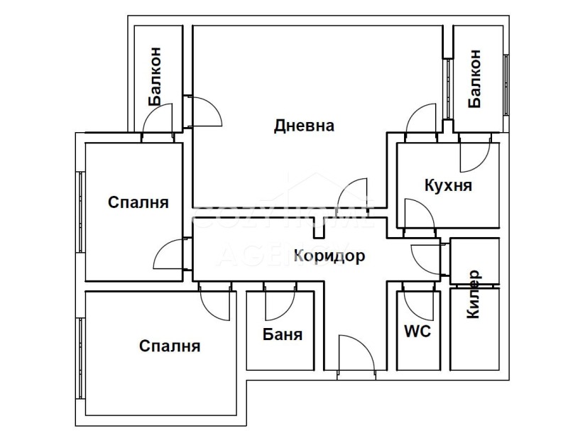 De vânzare  2 dormitoare Sofia , Mladost 2 , 103 mp | 85402442 - imagine [3]