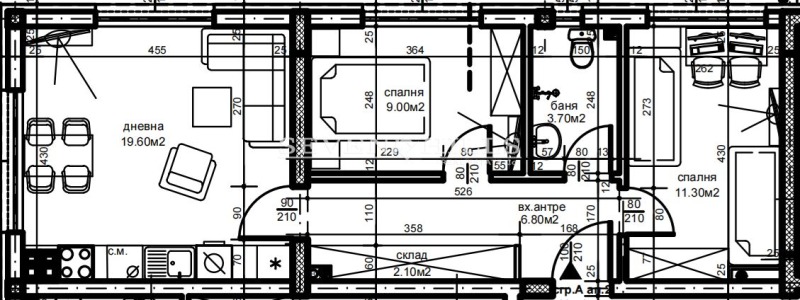 Продава 3-СТАЕН, гр. Пловдив, Христо Смирненски, снимка 5 - Aпартаменти - 49451894