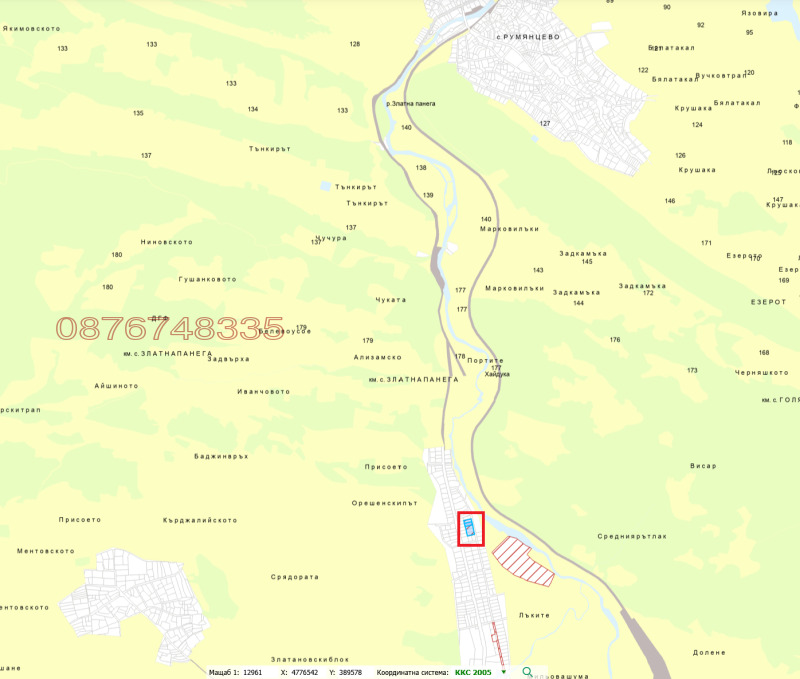 En venta  Trama región Lovech , Yablanitsa , 5000 metros cuadrados | 90816552 - imagen [2]