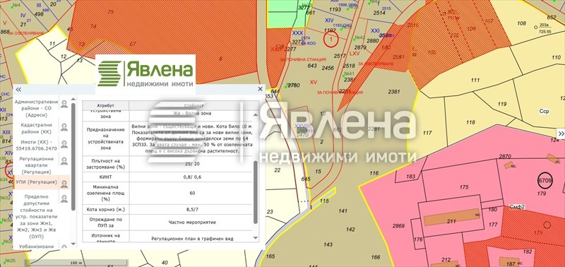 Til salgs  Plott Sofia , Pansjarevo , 809 kvm | 99369692 - bilde [3]