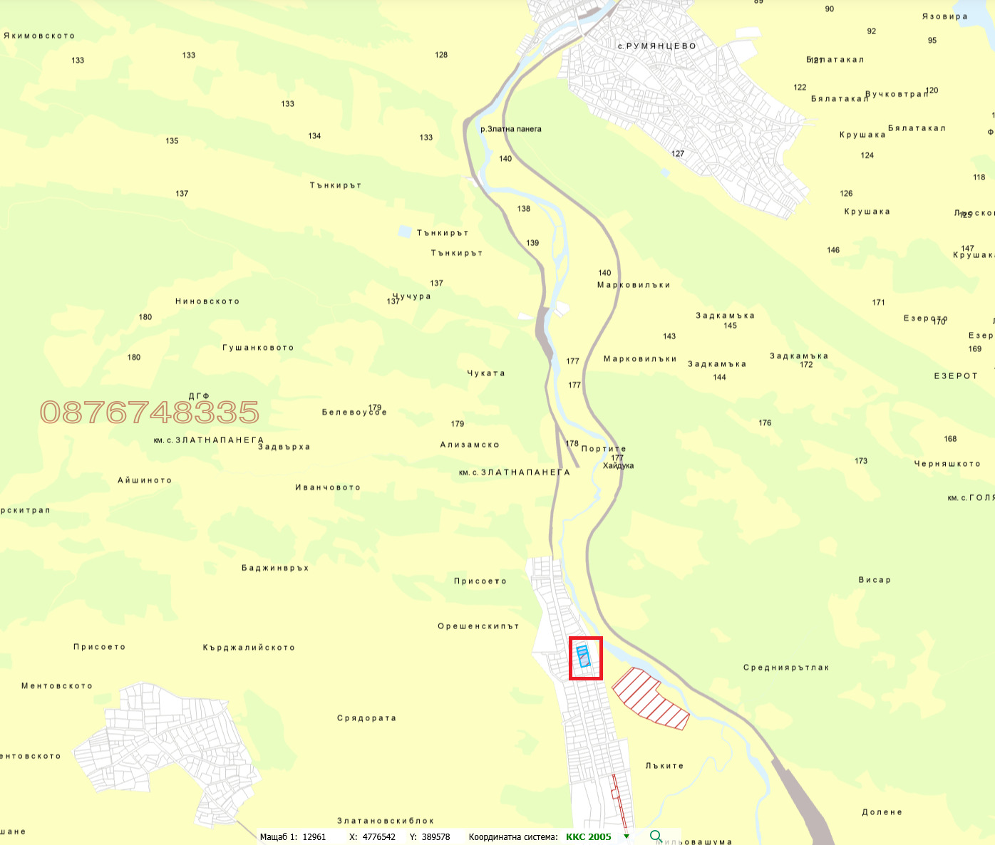 Продава ПАРЦЕЛ, с. Златна Панега, област Ловеч, снимка 2 - Парцели - 53994664