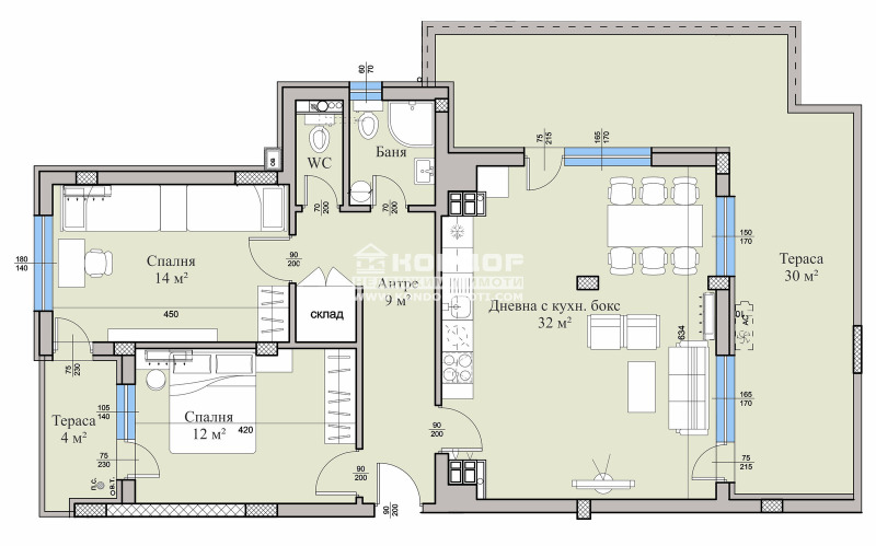 Продава 3-СТАЕН, гр. Пловдив, Христо Смирненски, снимка 2 - Aпартаменти - 49092642