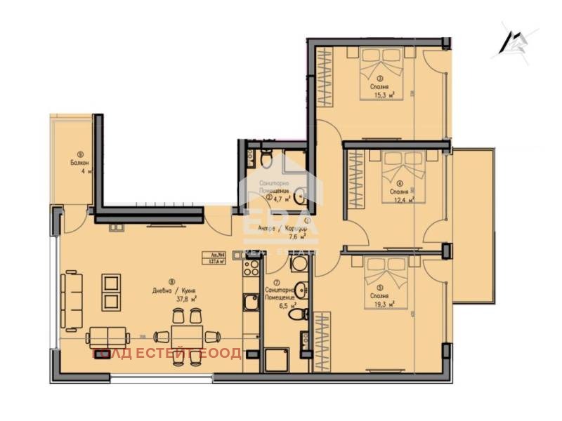 Zu verkaufen  3 Schlafzimmer Sofia , Bojana , 156 qm | 52143090 - Bild [9]